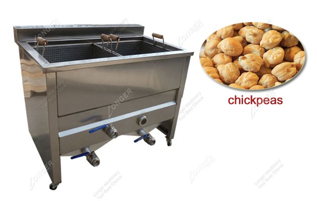 Chickpea Frying Machine For Sale|Garbanzo Bean Fryer Machine