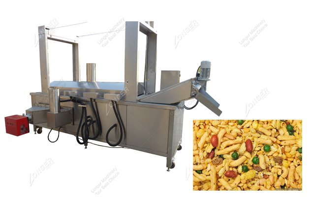Namkeen Fryer Machine Continuous Namkeen Fryer Machine