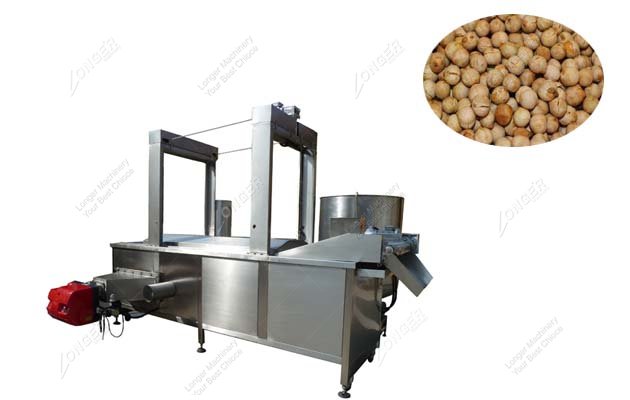Continuous Chickpea Frying Machine