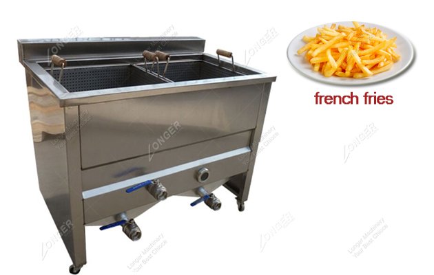 French Fries Fryer Machine India|Automatic Snacks Frying Machine 