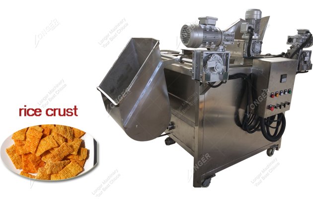 Automatic Rice Crust Fryer Machine With Factory Price