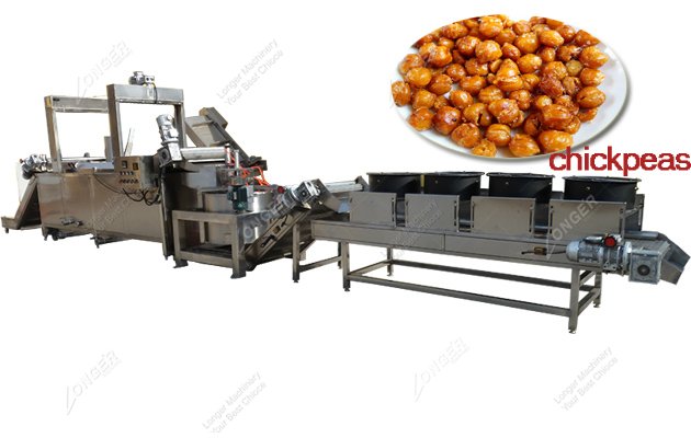Automatic Chickpea Frying Machine Production Line
