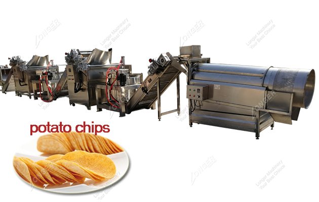 Commercial Potato Chip Making Machine Equipment 