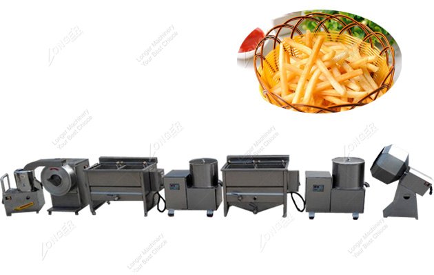 |Potato French Fries Making Machine