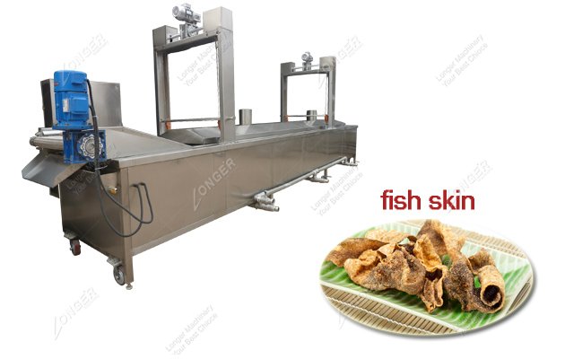Commercial Fish Skin Frying Machine With Factory Price