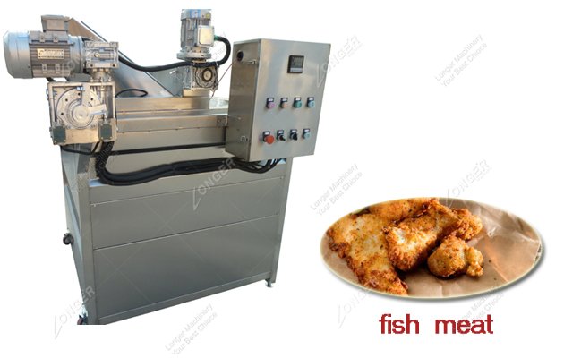Factory Price Fish Meat Frying Machine For Sale 