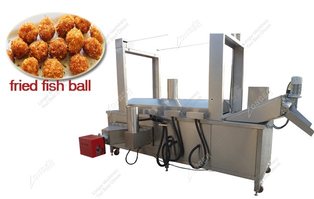 Commercial Fish Ball Frying Machine For Sale