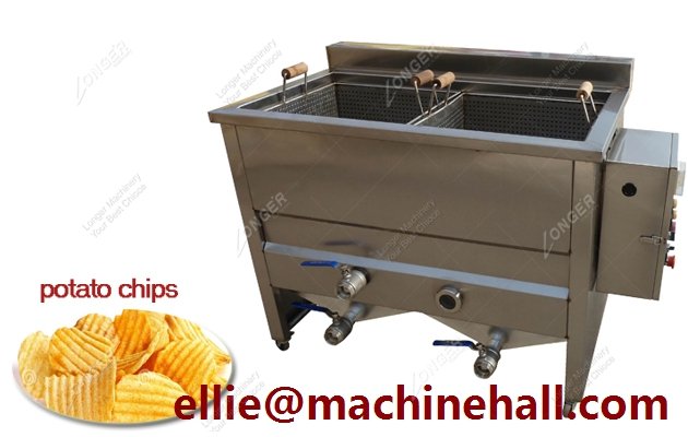 Potato Chips Frying Machine Potato Chips Frying Machine