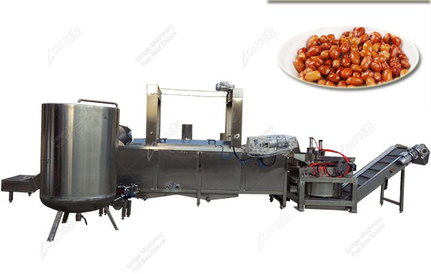 Beans Frying Machine