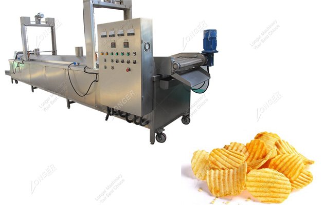 Pellet Chips Frying Machine