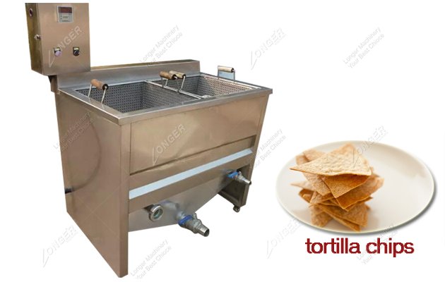 Tortilla Chips Frying Machine|Corn Chips Making Machine