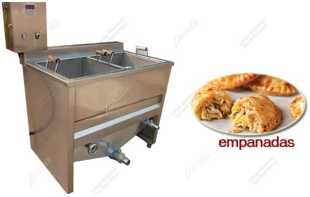 Automatic Empanada Frying Machine|Commercial Empanada Maker