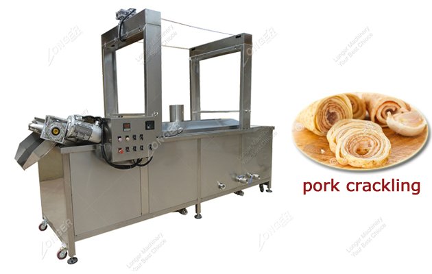 Pork Crackling Frying Machine|Pig Skin Fryer Equipment 