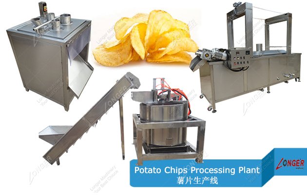 Automatic Potato Chips Processing Plant Cost