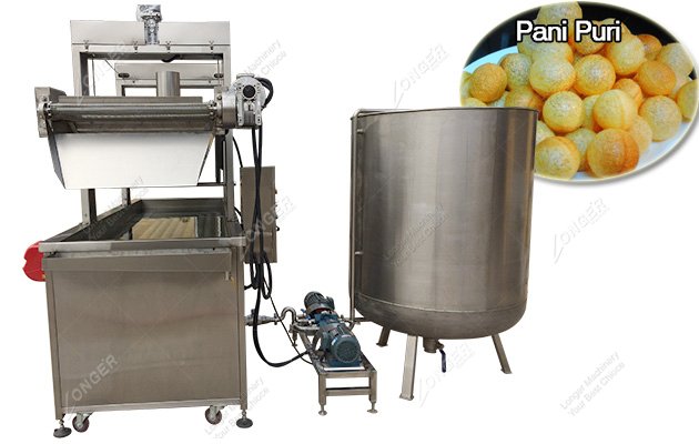 Automatic Samosa Pani PurI Frying Machine Conveyor Fryer