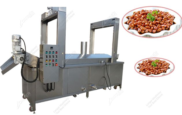Continuous Peanut Fryer Machine For Sale