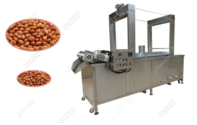 Automatic Groundnut Frying Machine