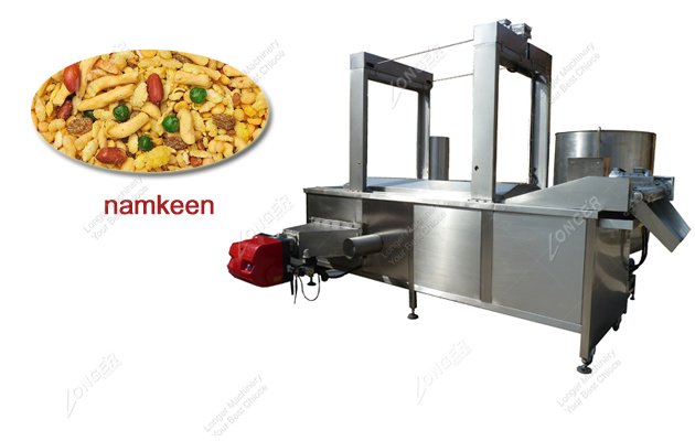Continuous Namkeen Fryer Machine