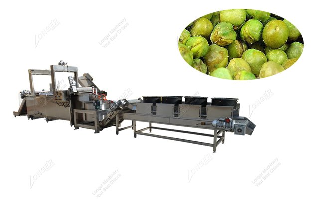 Green Peas Fryer Machine For Sale