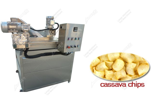 Automatic Cassava Chips Frying Machine