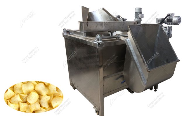 Factory Price Cassava Chips Fryer Machine