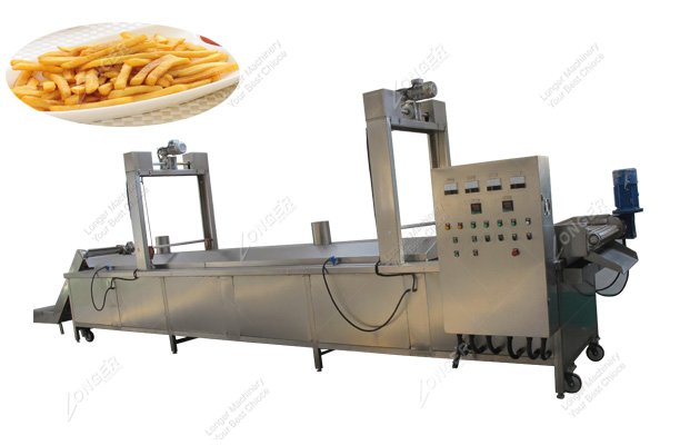 French Fries Frying Machine - Stainless Steel Finger Chips Fryer Machine