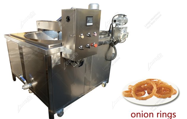 Onion Rings Frying Machine
