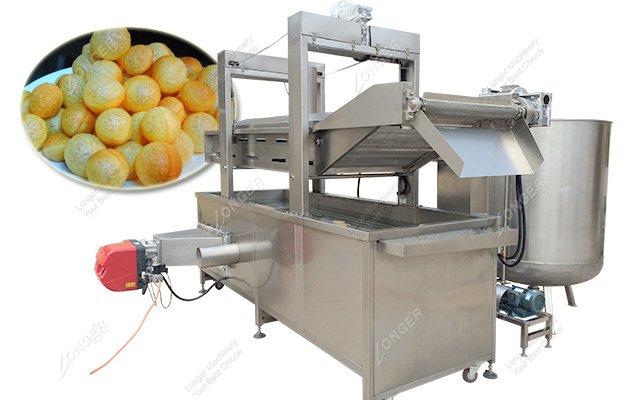 Continuous Pani Puri Frying Machine