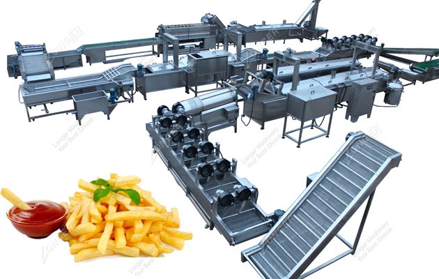 Fully Automatic French Fries Production Line